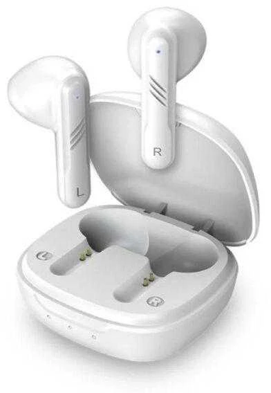 Ausinės Genius HS-M905BT mikrofonas, belaidis, balta, 2.0, dėklas su įkrovimo dėžute, sportinis tipas USB-C