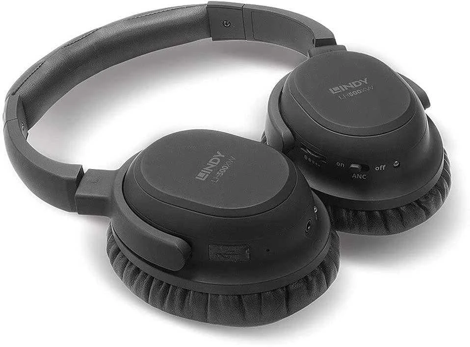 Lindy LH500XW ausinės su triukšmo slopinimo jungikliu