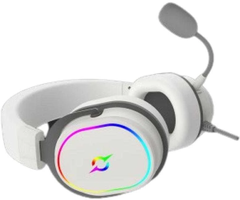 Ausinės AQIRYS ALTAIR 7.1 RGB baltas