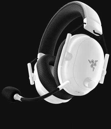 Esports THX Spatial Audio Belaidės Žaidimų Ausinės Razer BlackShark V2 Pro, Baltos