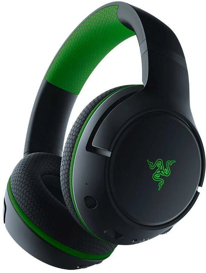 Belaidės žaidimų ausinės Razer Kaira Pro, skirtos Xbox Series X ir mobiliems Xbox žaidimams, Juodos spalvos
