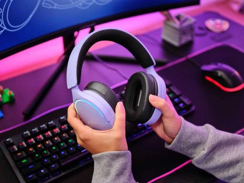 Trust GXT490P Fayzo 7.1 USB Ausinės Violetinė