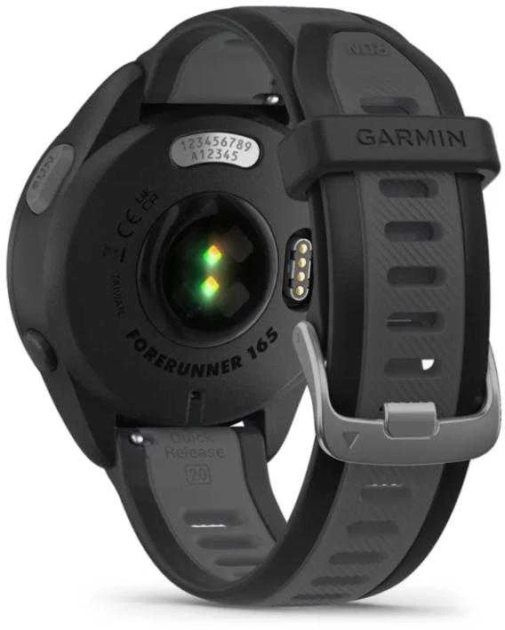 Išmanusis laikrodis Garmin Forerunner® 165 Juodos / pilkai melsvos spalvos