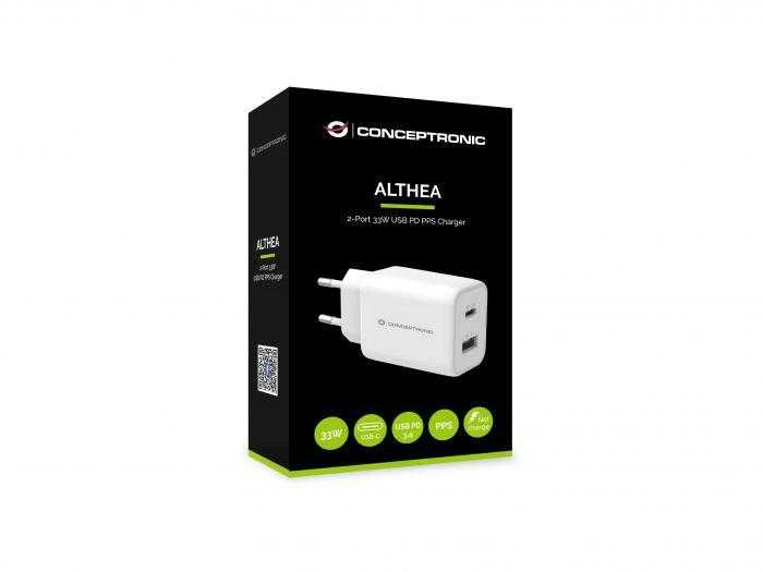 Įkroviklis Conceptronic ALTHEA11W PD-PPS 1 USB-A 1 USB-C 33 W