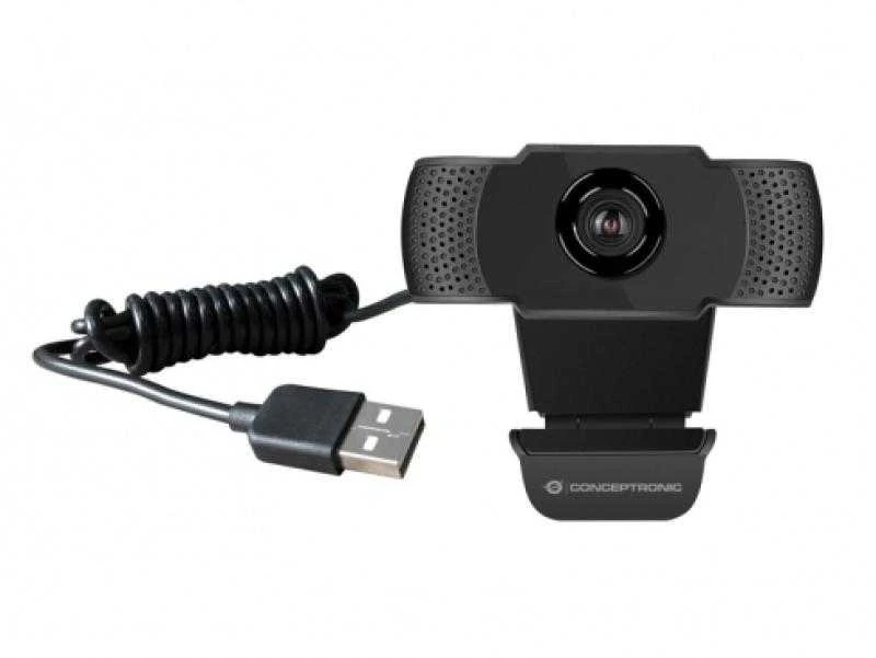 Conceptronic AMDIS01B internetinė kamera 2 MP 1920 x 1080 px USB 2.0 Juoda