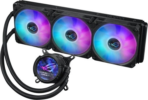 Asus ROG Strix LC III 360 aušintuvas su ARGB