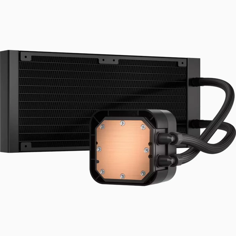 Corsair | iCUE H100i ELITE LCD XT Ekranas | Juodas | Intel, AMD | CPU Liquid Cooler