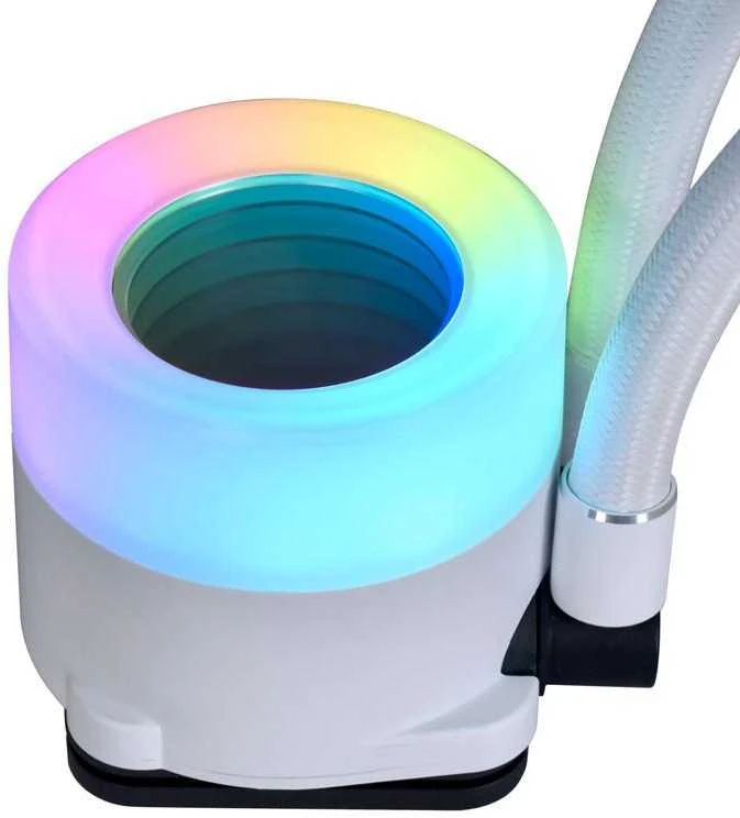 Lian Li GALAHAD II 240 Trinity Complete Vanduo Cooling, ARGB – baltos spalvos
