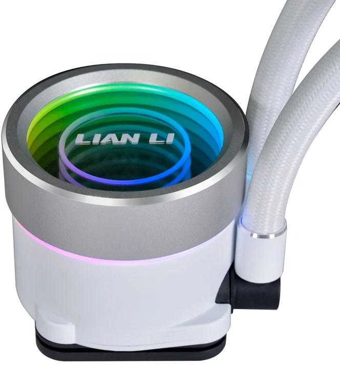 Lian Li GALAHAD II 240 Trinity Complete Vanduo Cooling, ARGB – baltos spalvos