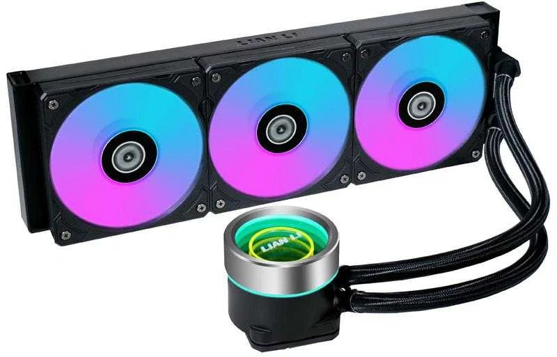 Lian Li GALAHAD II 360 Trinity AiO Vanduo Cooler, ARGB – juodos spalvos