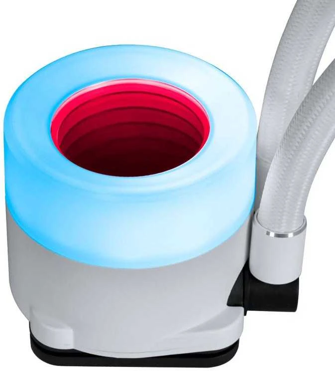 Lian Li GALAHAD II 360 Trinity AiO Vanduo Cooler, ARGB – baltos spalvos