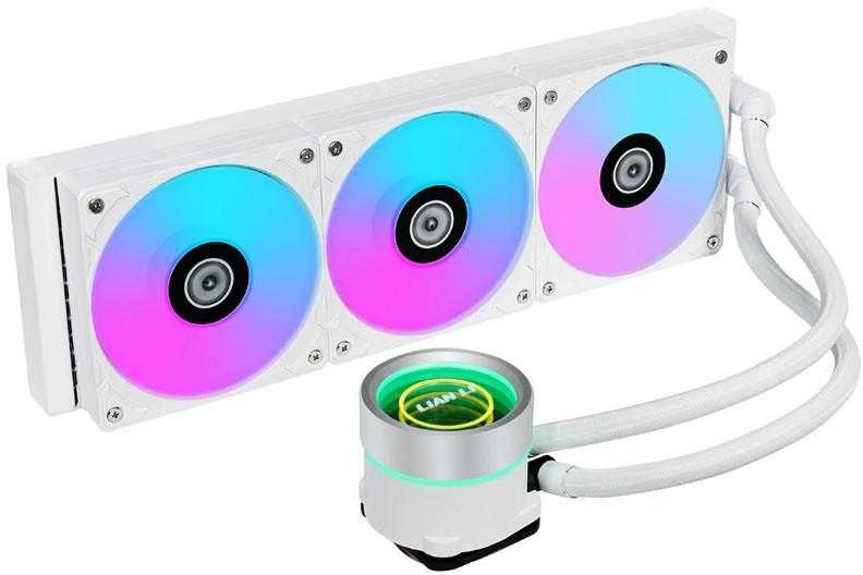 Lian Li GALAHAD II 360 Trinity AiO Vanduo Cooler, ARGB – baltos spalvos