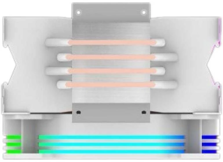 CPU aušintuvas AQIRYS URANUS Baltas (AQI-GA-CC-3)
