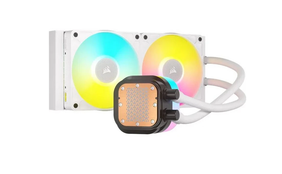 Corsair iCUE LINK TITAN RX RGB Procesorius Viskas viename skysčių aušintuvas 12 cm Baltas 1 vnt.