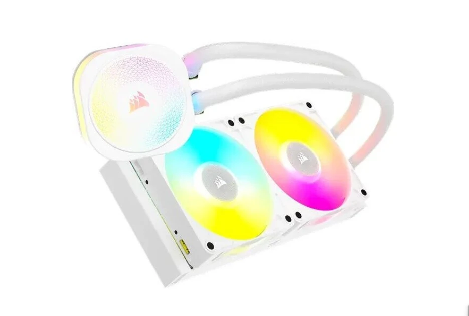 Corsair iCUE LINK TITAN RX RGB Procesorius Viskas viename skysčių aušintuvas 12 cm Baltas 1 vnt.