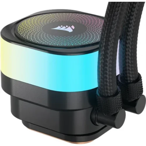 Corsair iCUE LINK TITAN RX RGB Procesorius Viskas viename skysčių aušintuvas 12 cm Juodas 1 vnt.