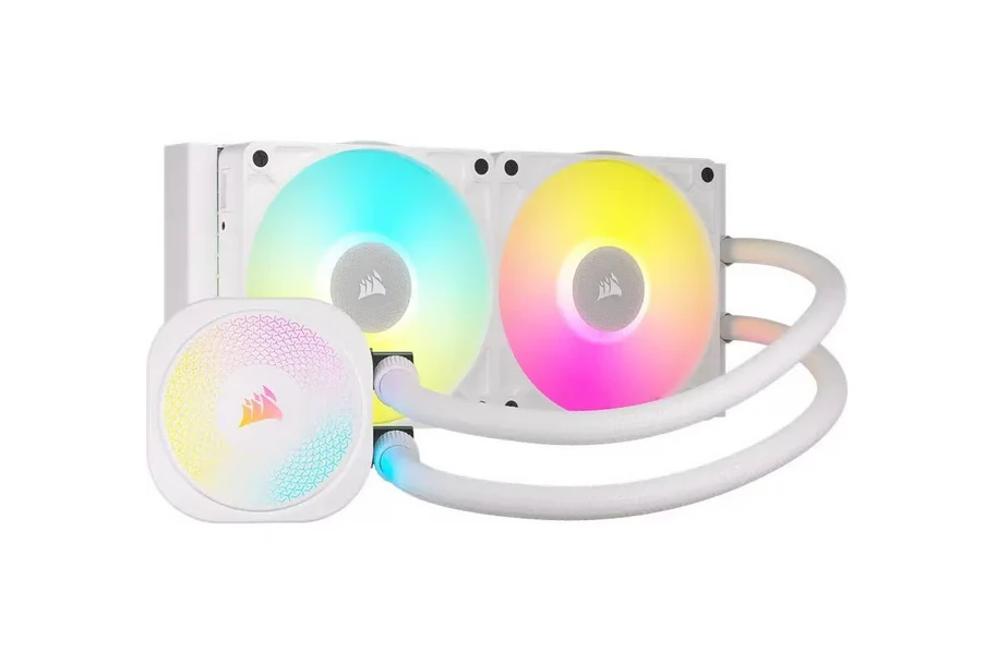 Corsair iCUE LINK TITAN RX RGB Procesorius Viskas viename skysčių aušintuvas 12 cm Baltas 1 vnt.