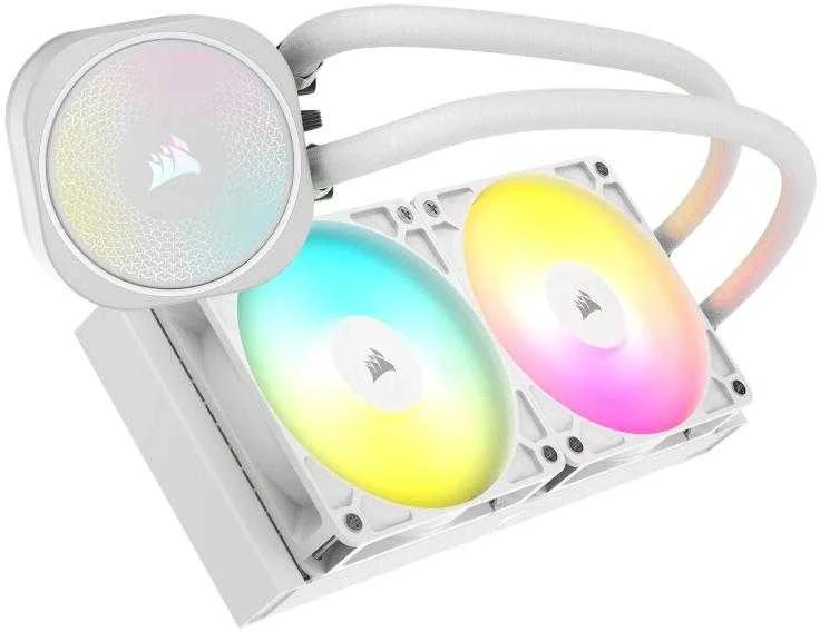 Corsair NAUTILUS 240 RS ARGB Balta CW-9060094-WW Ausinės