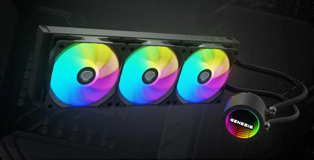 Genesis Hydria 360 ARGB skystuminio aušinimo sistema