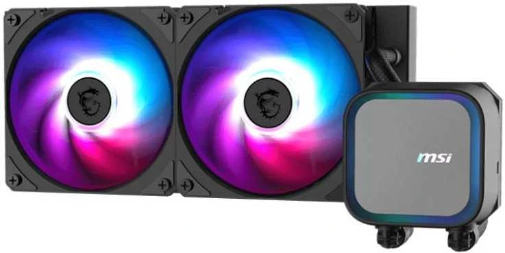 MSI Coreliquid A13 240 aušintuvas su RGB ventiliatoriais