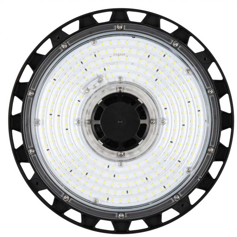 Ledvance 93W LED sandėlio šviestuvas DALI 115 DEG, juodas, 4000K, IP65