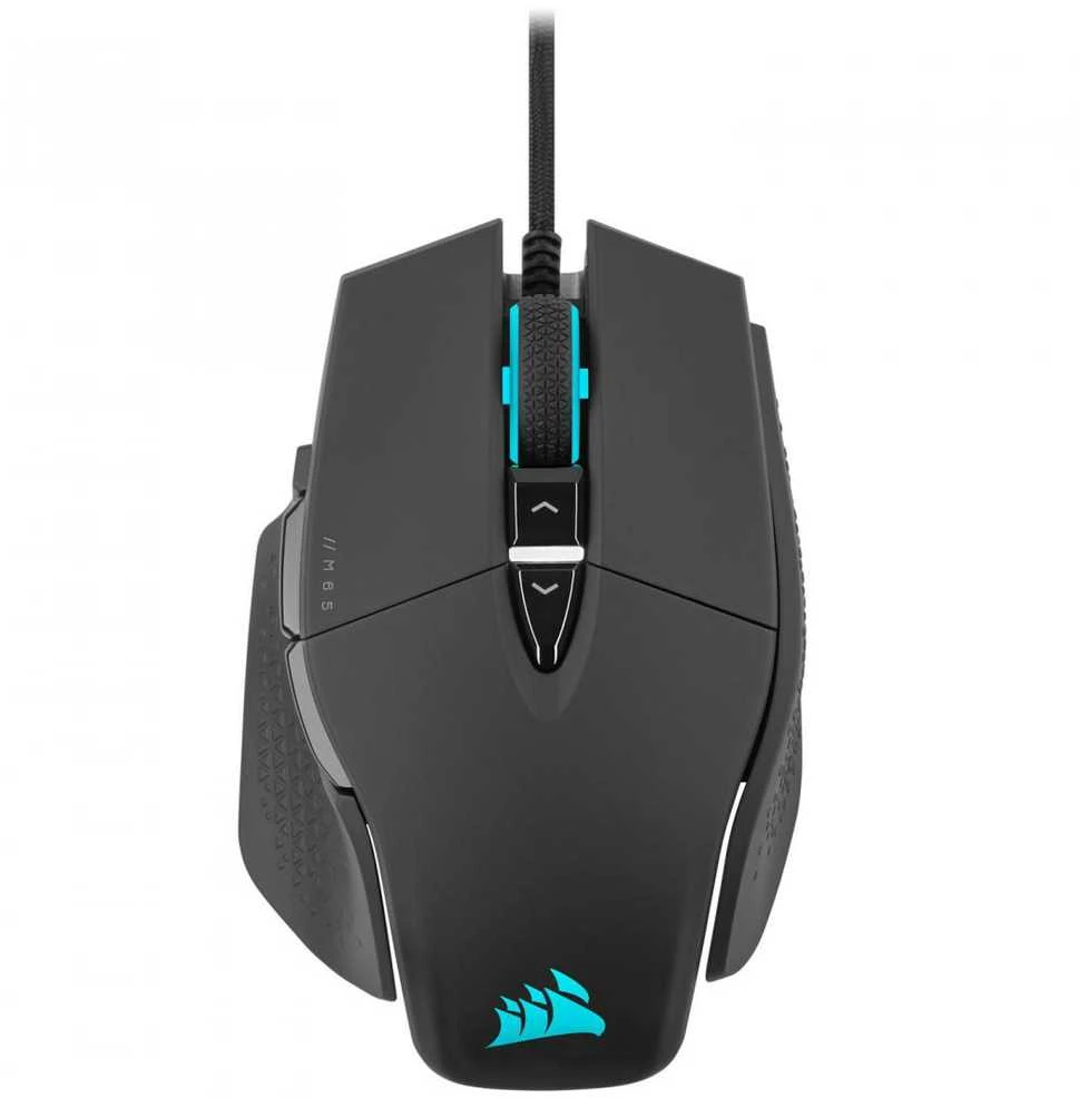 Corsair | Tunable FPS Pelė žaidimams | M65 RGB ULTRA | Pelė žaidimams | Optinė | su laidu | Juodas | Yes