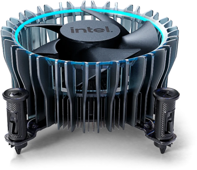 Intel Laminar RM1 procesoriaus aušintuvas su LED žiedu