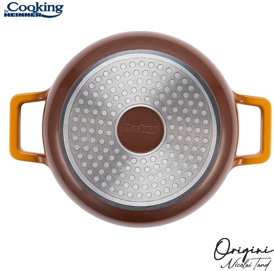 Cooking By Heinner LIETOJI ALIUMINIO KEDA + DANGIS 20x10 CM, 2,4L, NICOLAI TAND, ORIGINI, GAMYBA HEINNER
