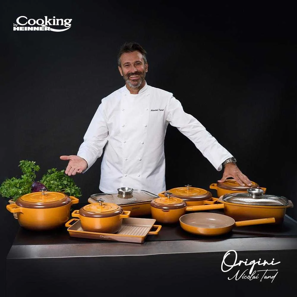 Cooking By Heinner LIETOJI ALIUMINIO KEDA + DANGIS 20x10 CM, 2,4L, NICOLAI TAND, ORIGINI, GAMYBA HEINNER