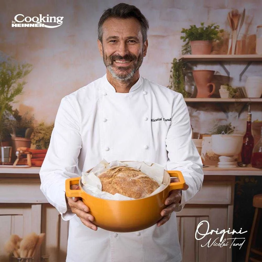 Cooking By Heinner LIETOJI ALIUMINIO KEDA + DANGIS 20x10 CM, 2,4L, NICOLAI TAND, ORIGINI, GAMYBA HEINNER