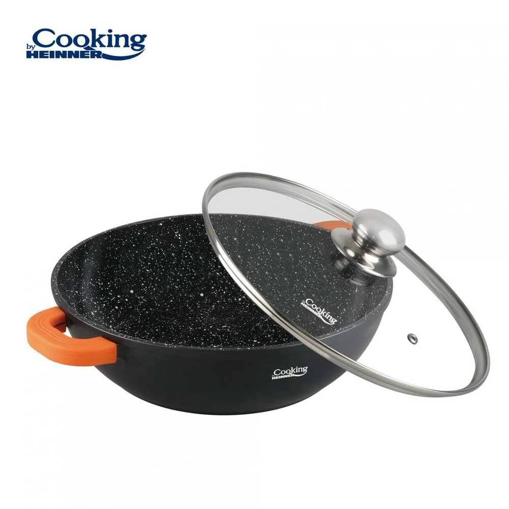 Cooking By Heinner ALUMINIUMINIS KEDUMAS+LIDE 28X8 CM, 4,1L, DARK LINE, GAMYBOS HEINNER