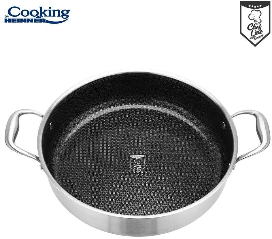 KEPTUVE SU DANGČIU, 30X7,8 CM, 4,8 L, TITANIUM3, COOKING BY HEINNER