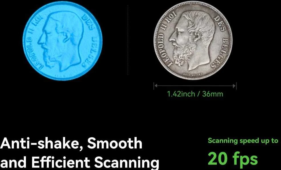 3D skaitytuvas Creality CR-Scan Otter