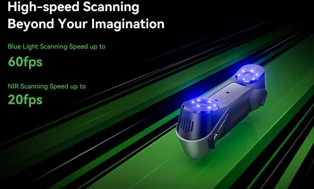 „Creality Skeneris 3D“ – CR skenavimo „Raptor“