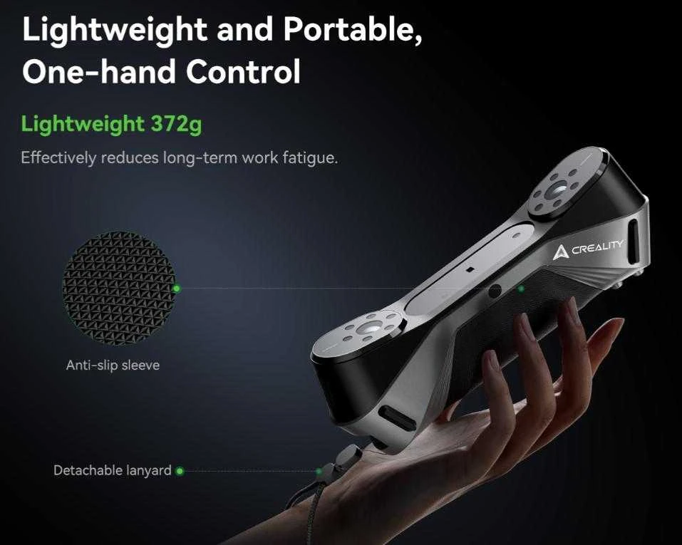 „Creality Skeneris 3D“ – CR skenavimo „Raptor“