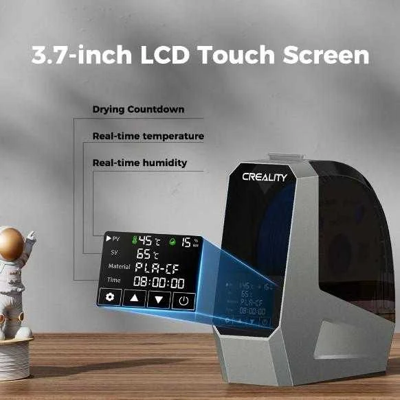 3D plastiko džiovintuvas 45℃-70℃ Space Pi CREALITY