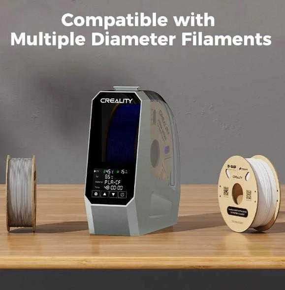 3D plastiko džiovintuvas 45℃-70℃ Space Pi CREALITY