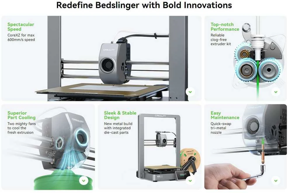 3D spausdintuvas – Creality Ender-3 V3