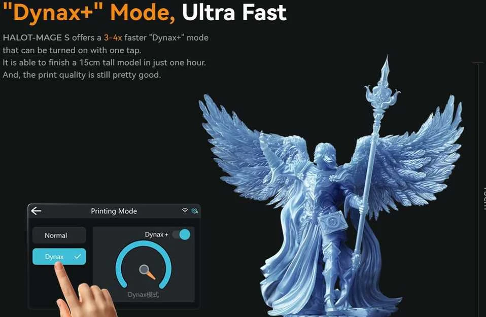 Creality Halot-Mage S 3D spausdintuvas