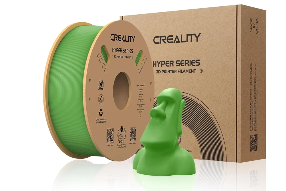 Creality Hyper PLA - 1.75mm - 1kg - Žalia