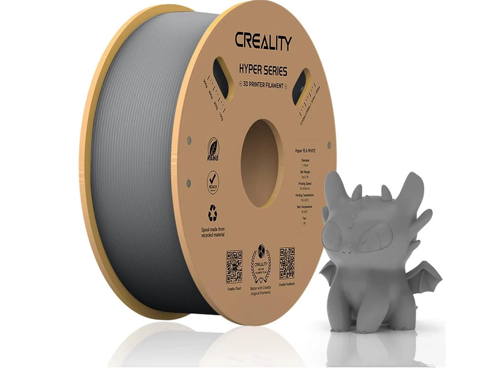Creality Hyper PLA - 1.75mm - 1kg - Pilkas