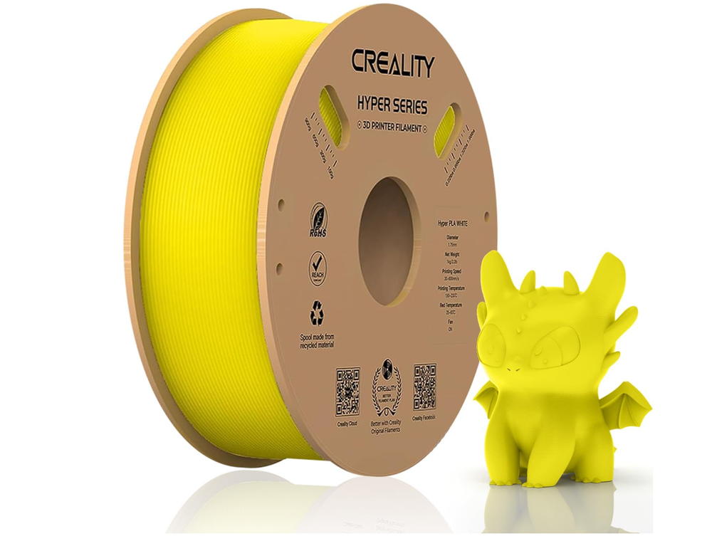 Creality Hyper PLA - 1.75mm - 1kg - Geltona