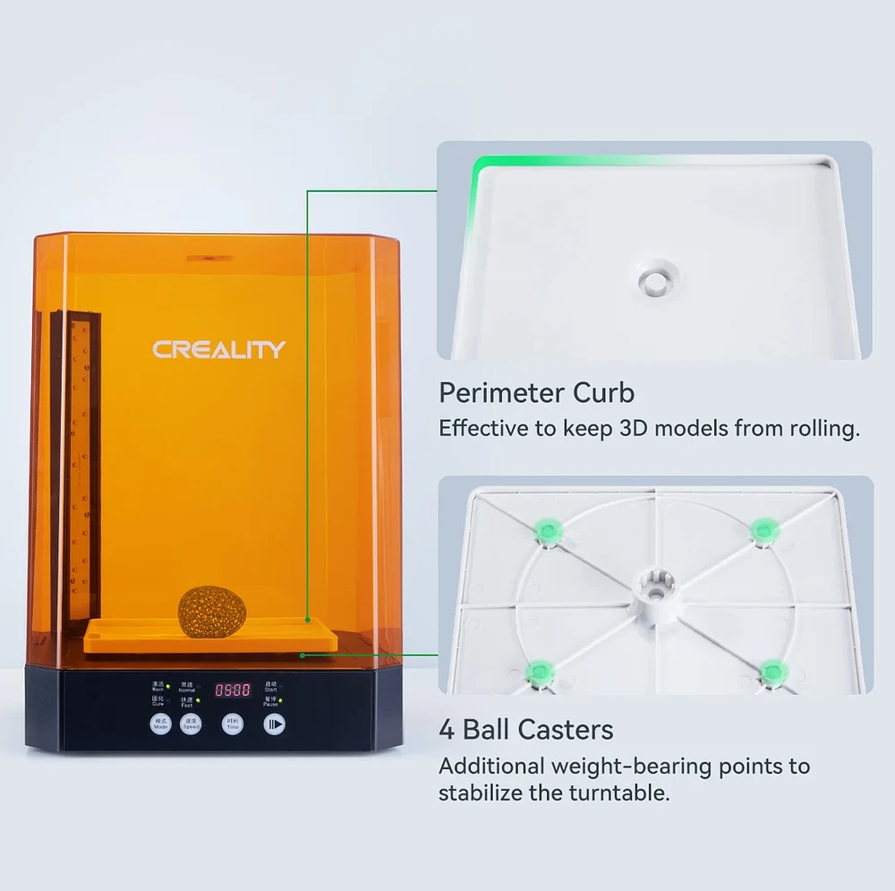 Creality UW-03 – skalbimo/kietėjimo mašina