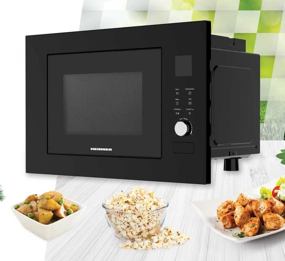 Įmontuojama mikrobangų krosnelė HEINNER HMW-BI2360BK