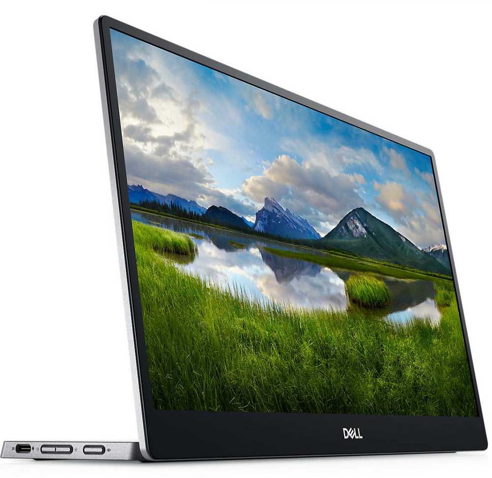 Dell | Portable Monitorius | P1424H | 14 " | LCD | FHD | 16:9 | N/A Hz | 6 ms | 1920 x 1080 | 300 cd/m² | Sidabrinis