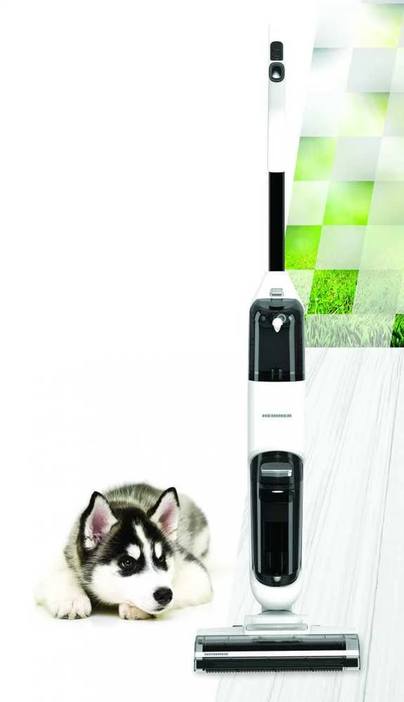 Heinner Heiner One4Floor HSVC-M18WH3in1 vertikalus dulkių siurblys su 3 viename šluostės funkcija