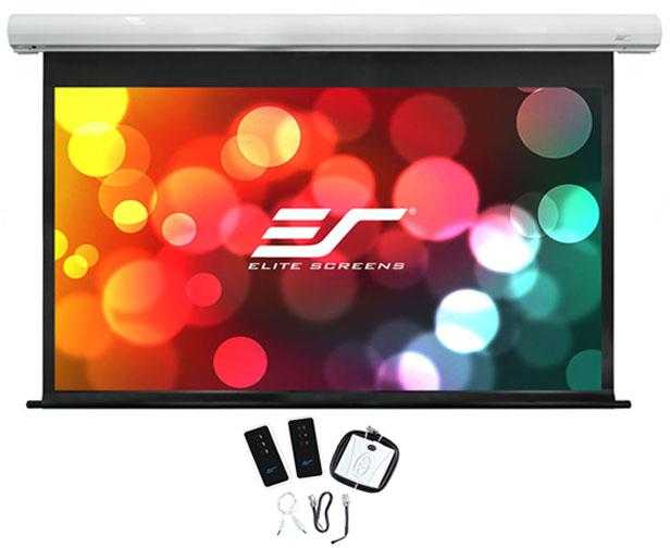 Elite Screens | Spectrum Series | Electric110H | Įstrižainė 110" | 16:9 | Matomo vaizdo plotis (W) 244 cm | Juodas