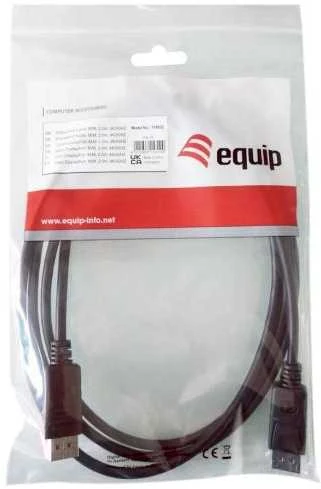 Equip įrengti 119332 DisplayPort laidą DisplayPort kištukas su DisplayPort kištuku 2,00 m juodas