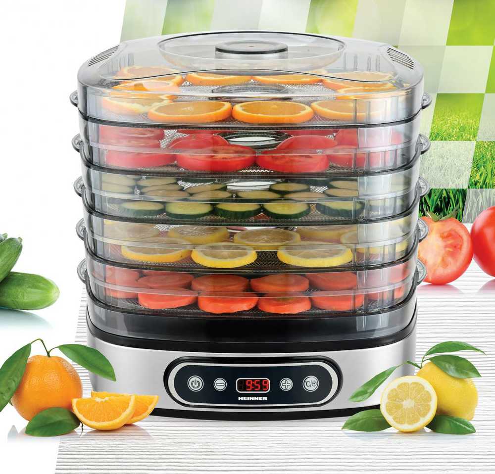 HEINNER FreshDehydrate HFD-K380SSBK DHIDRATORIUS