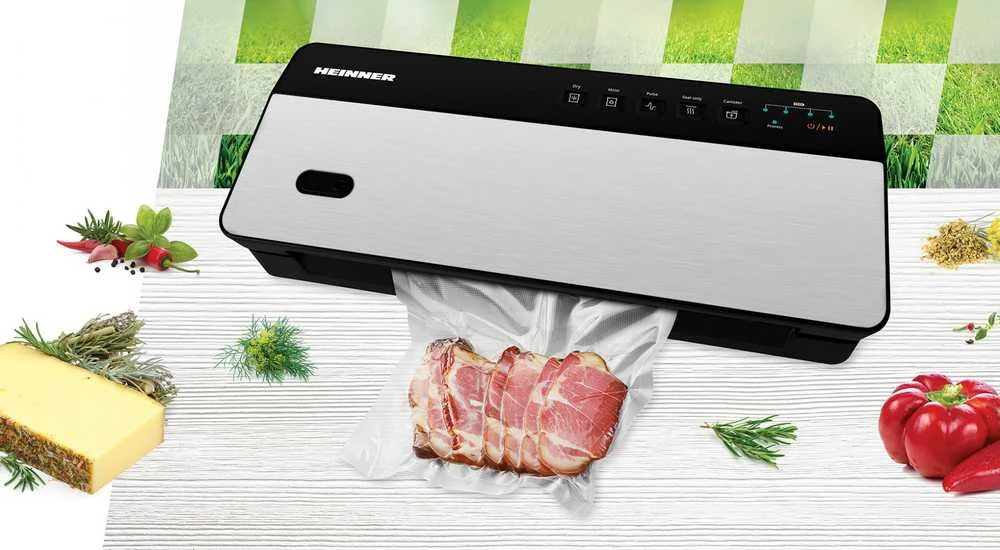 Įkraunamas vakuuminis sandarinimo aparatas „HEINNER HAV-CRD80SS“